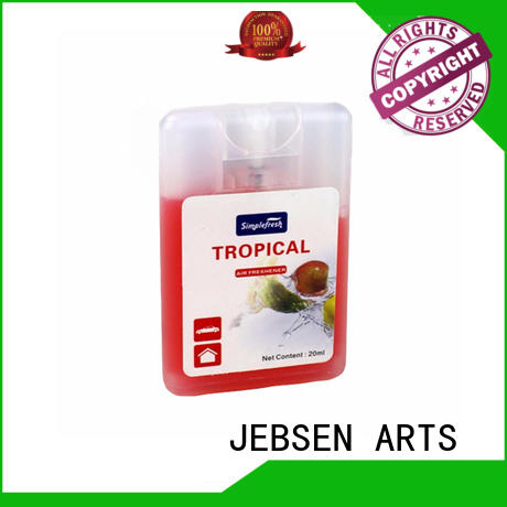 JEBSEN ARTS car air freshener glass bottle factory for hotel