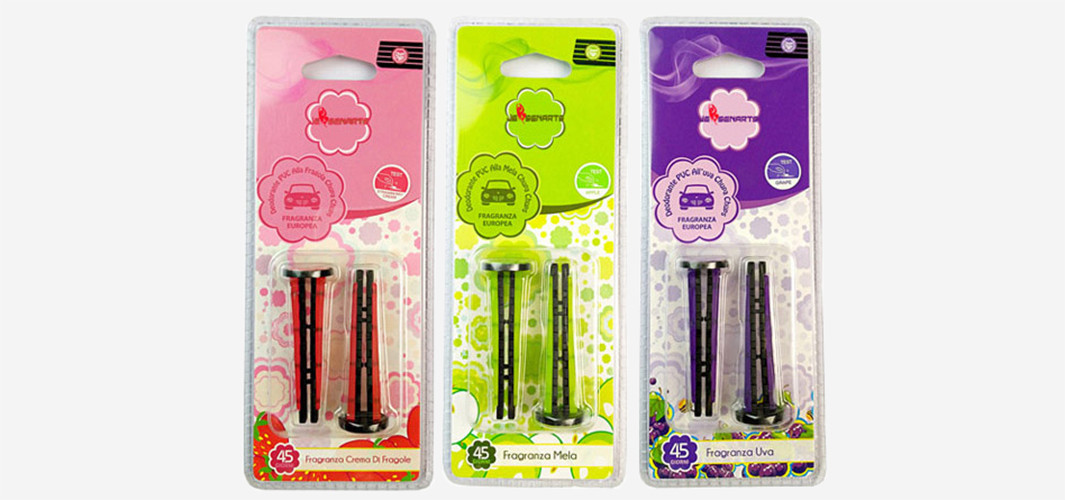 Plastic Car Perfume Air Freshener Clip Round Shape Vent Clip V01-7