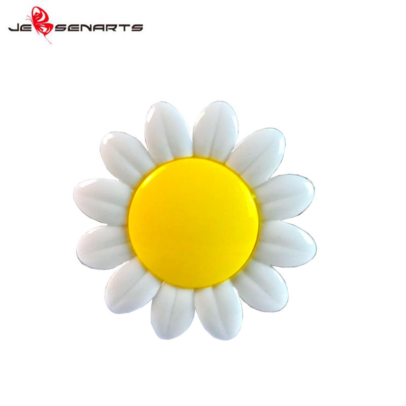 Plastic sunflower shape aroma car perfume vent clip scented vehicle air freshener holder V13