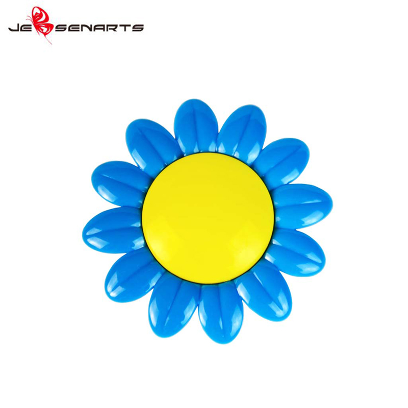 Plastic sunflower shape aroma car perfume vent clip scented vehicle air freshener holder V13