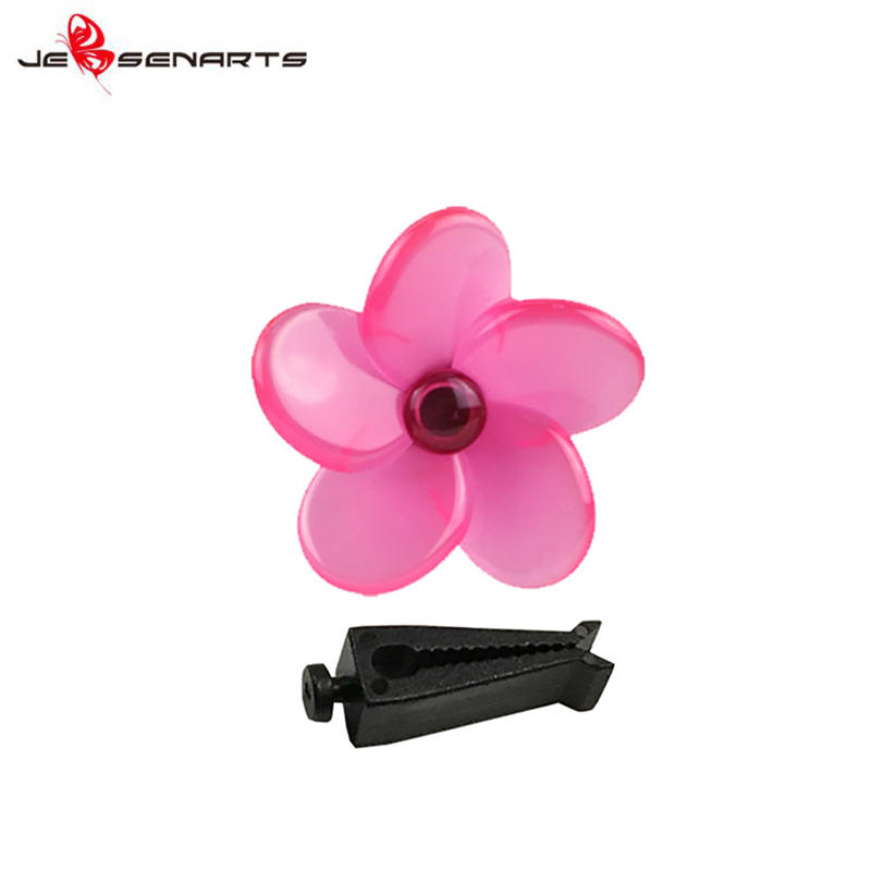 JEBSENARTS Plastic Clip Car Vent Air Freshener Flower Shape Auto Vent Perfume