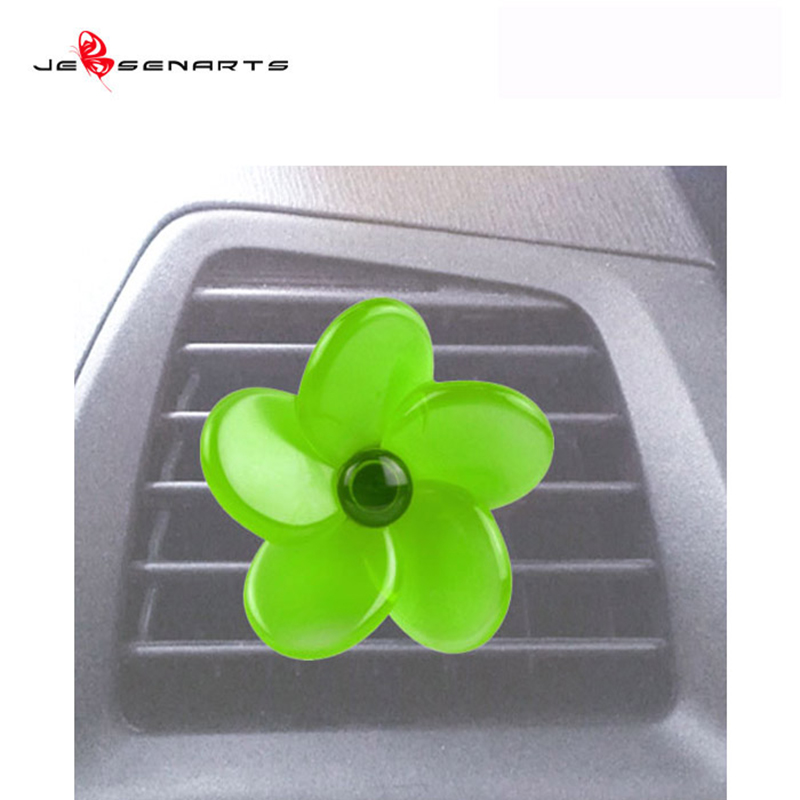 JEBSENARTS Plastic Clip Car Vent Air Freshener Flower Shape Auto Vent Perfume-5