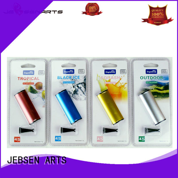 Quality JEBSEN ARTS Brand plastic aroma car vent air freshener