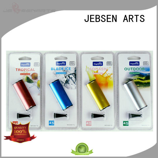 plastic clip scented perfume JEBSEN ARTS Brand car vent air freshener supplier
