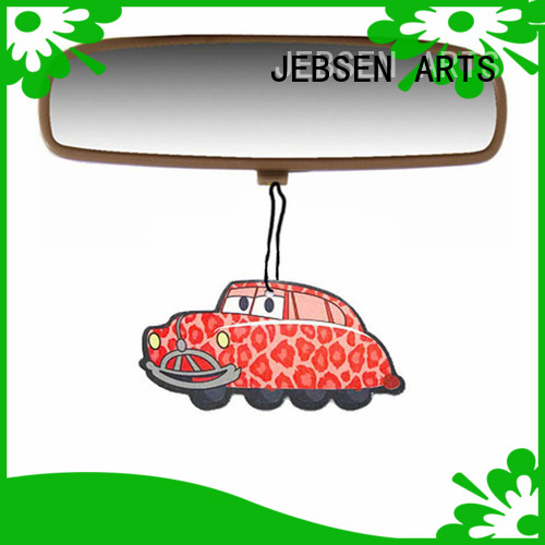Custom unscented car air freshener blanks Supply for office JEBSEN ARTS